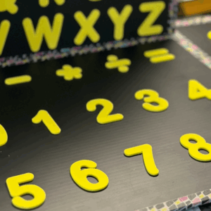 Spelling to Communicate ~ 26 alpha-numeric board